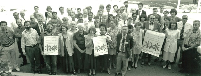 Participants at Seventh Meeting of the International Network on Health Expectancy (REVES), Canberra, 21-22 February 1994
