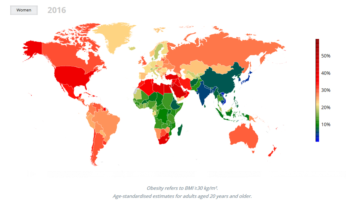 Tenfold increase in childhood and adolescent obesity in four